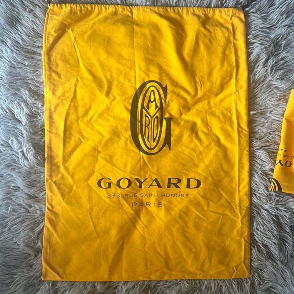 GOYARD Authentic Large TOTE XL Purse Bag 21.5" 14" RARE